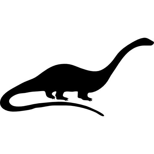 forme de dinosaure mamenchisaurus Icône gratuit
