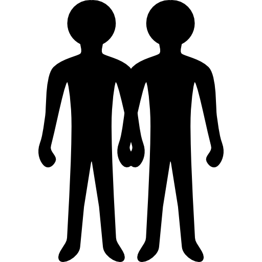 symbole de signe du zodiaque jumeaux hommes gémeaux Icône gratuit