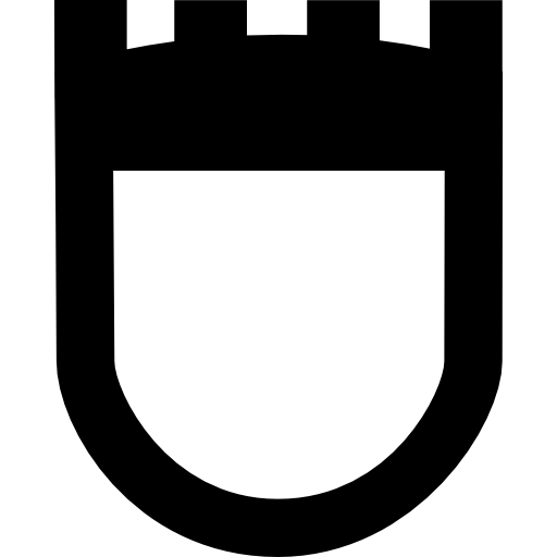ancien symbole du bouclier Icône gratuit