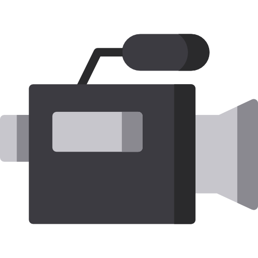 Video camera free icon