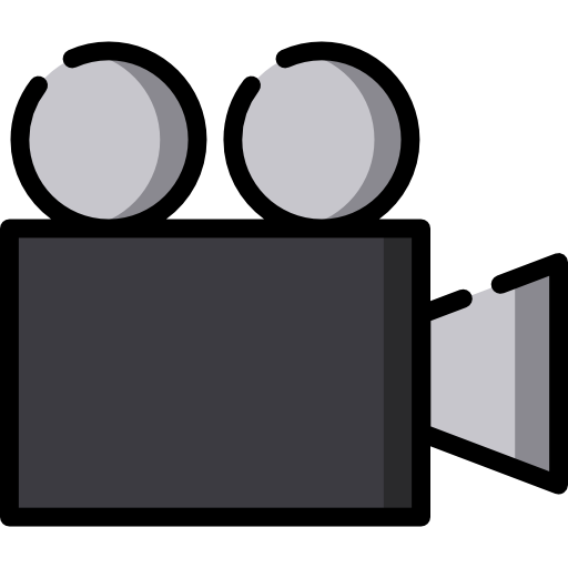 Video camera Special Lineal color icon