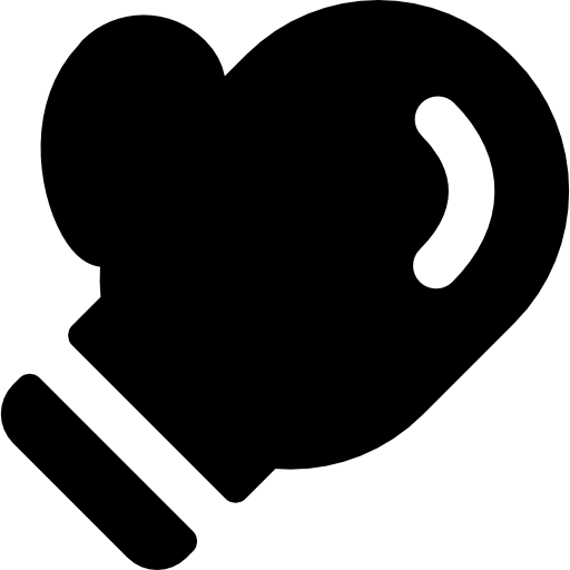 Boxing gloves free icon