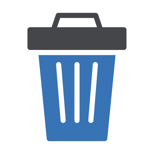 contenedor de basura icono gratis