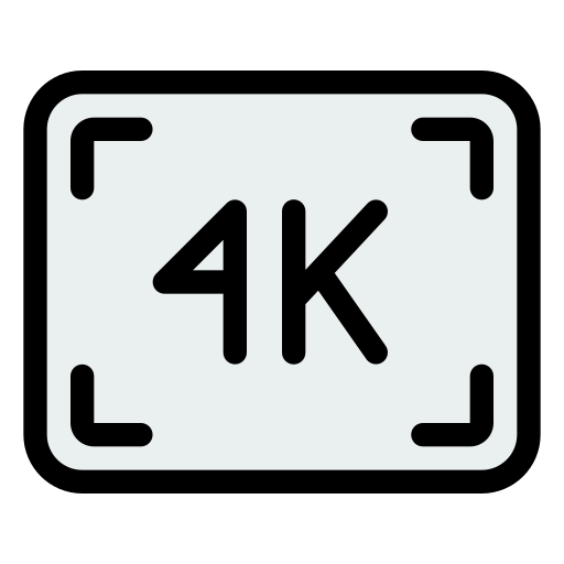 4k icono gratis