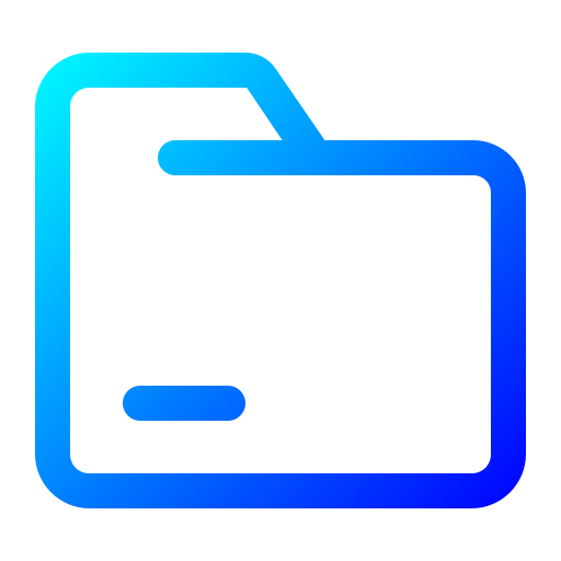 Folder Generic Gradient icon