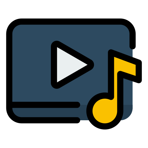 video musical icono gratis