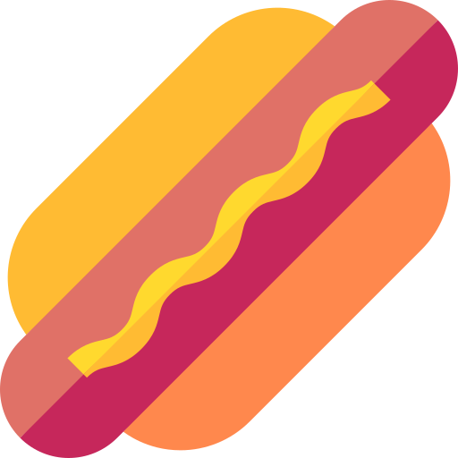 hot dog icono gratis