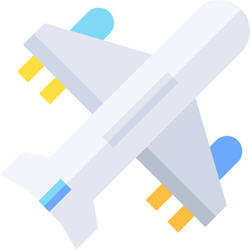 avión icono gratis