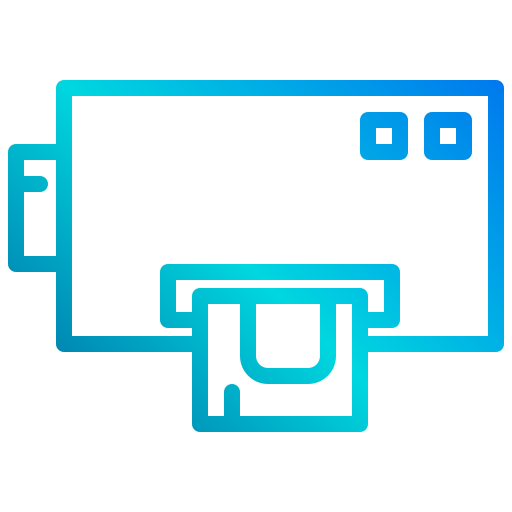 Card reader xnimrodx Lineal Gradient icon