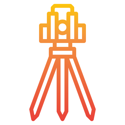 Theodolite itim2101 Gradient icon