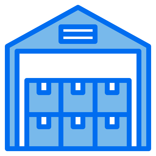 Warehouse Payungkead Blue icon