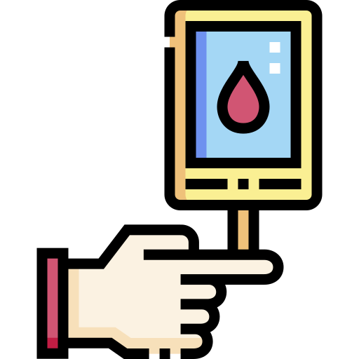 Diabetes test free icon Diabetes test free icon