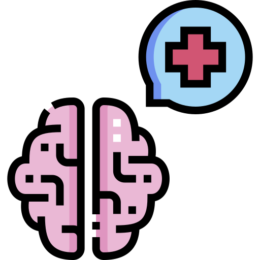 Mental Health Detailed Straight Lineal Color Icon