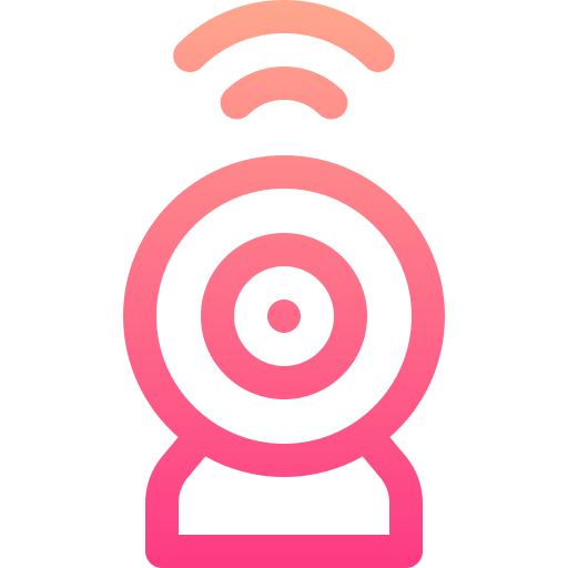 circuito cerrado de televisión icono gratis