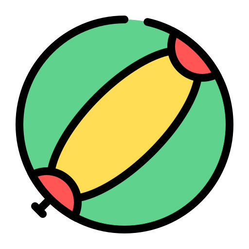 Beach ball free icon