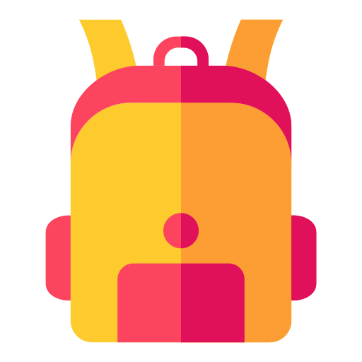 mochila icono gratis