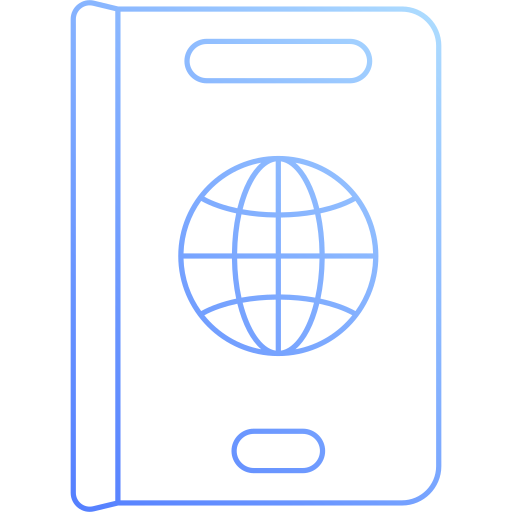 pasaporte icono gratis