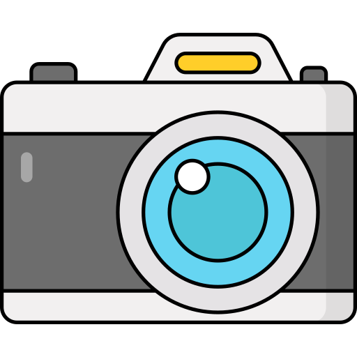 Camera Generic Outline Color icon