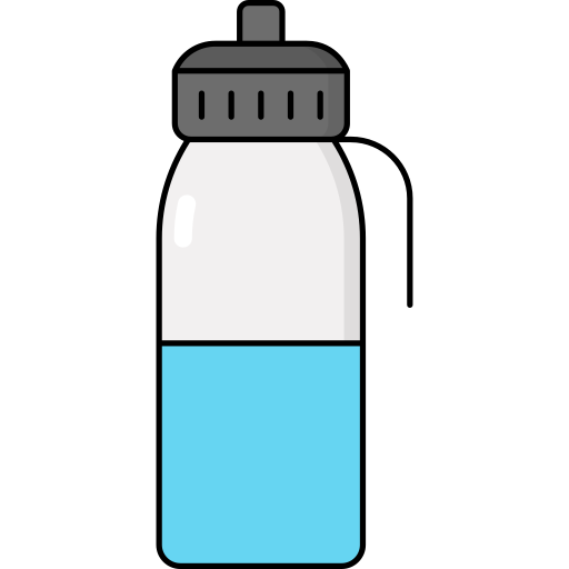 Water bottle Generic Outline Color icon