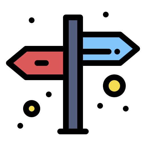 Direction free icon