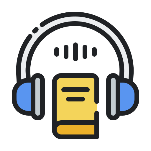 Audio book free icon