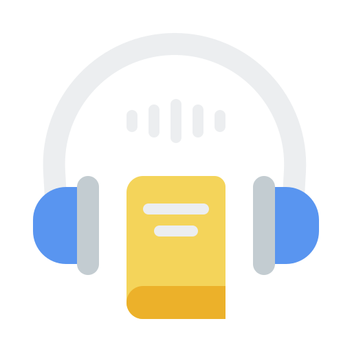audio libro icono gratis