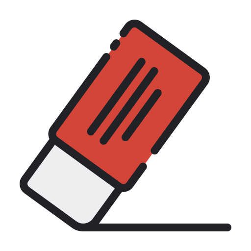 Eraser free icon