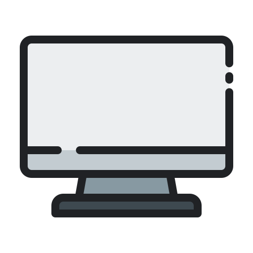 pantalla icono gratis