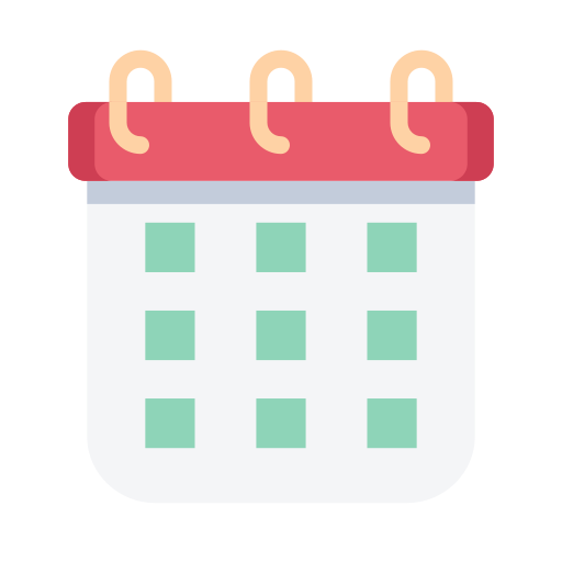 Calendar icon Generic Flat