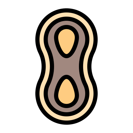 Peanut free icon Peanut free icon