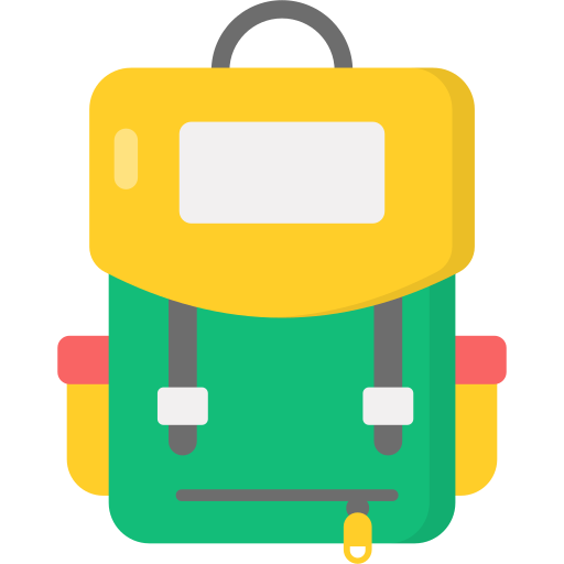 Backpack Generic Flat icon