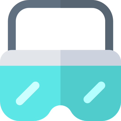 lentes de seguridad icono gratis