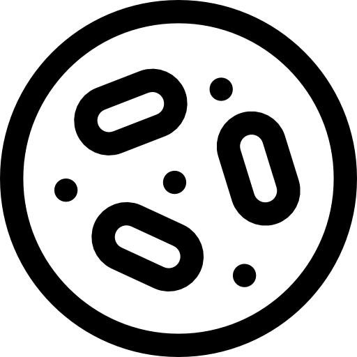 Bacteria Basic Rounded Lineal icon