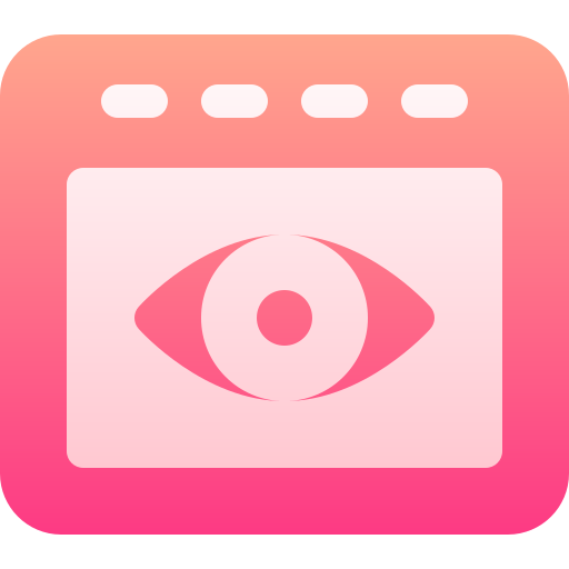 scanner oculaire Icône gratuit