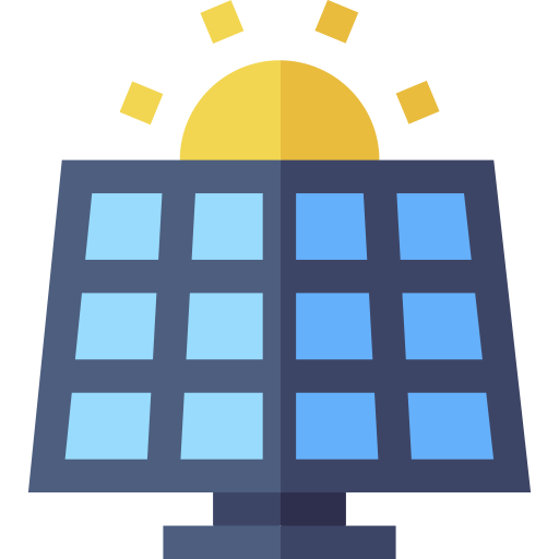 Solar panel - free icon