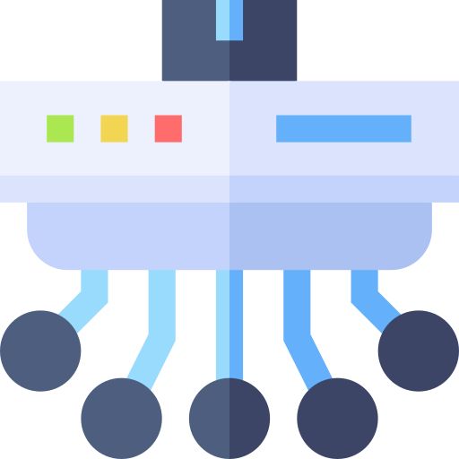 Motion sensor Basic Straight Flat icon