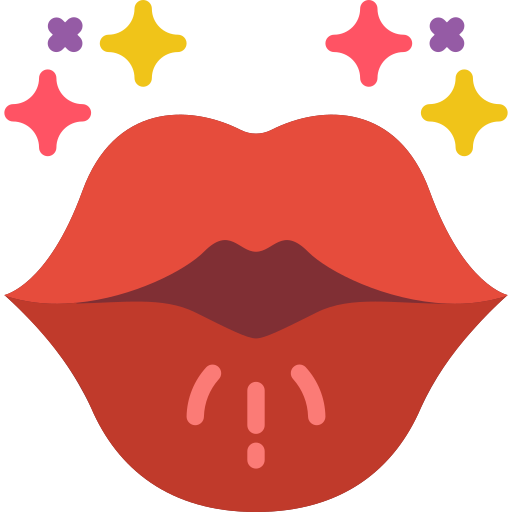 labios icono gratis