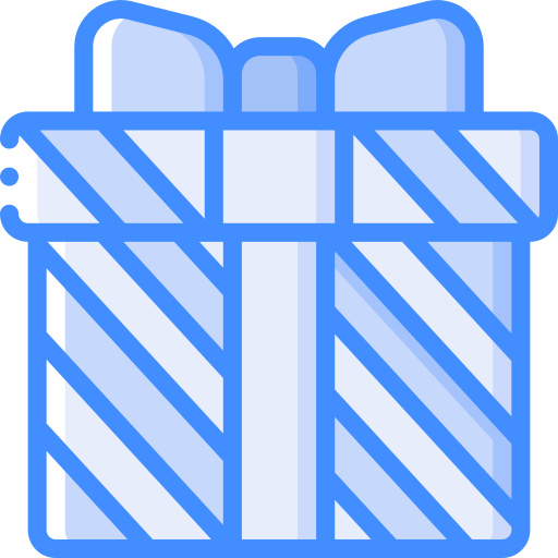 caixa de presente grátis ícone