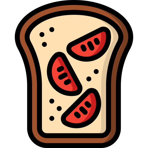 bruschetta icono gratis