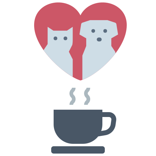 amor de mascotas icono gratis