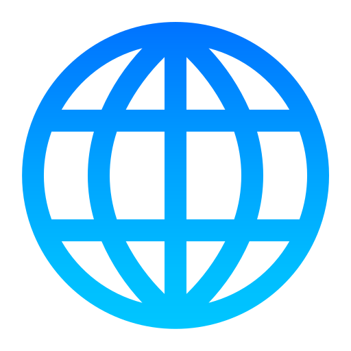 Globe Generic Gradient icon