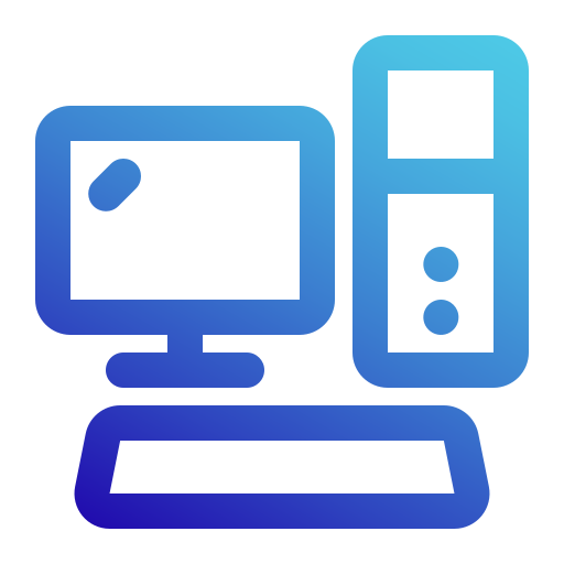 Personal computer Generic Gradient icon