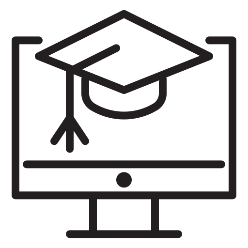 graduación icono gratis