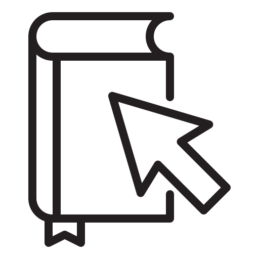 reserva en línea icono gratis