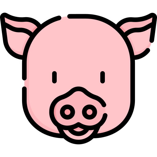 Pig Special Lineal color icon