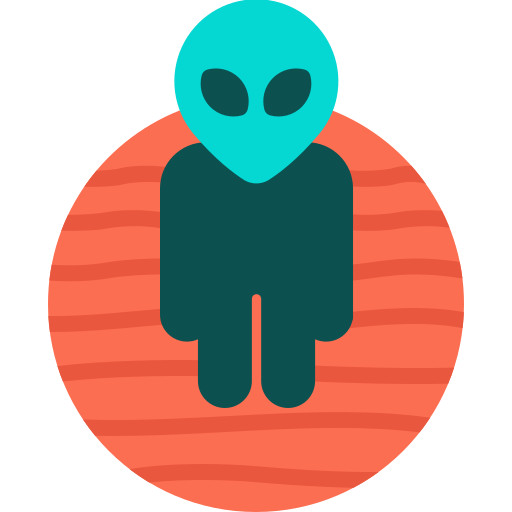extraterrestre icono gratis