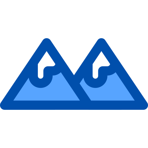 Mountain Generic Blue icon