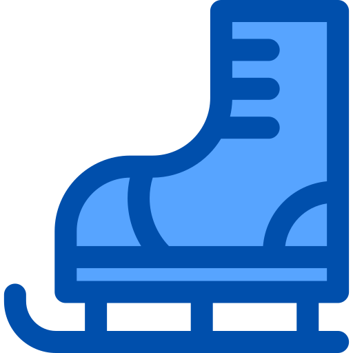 Ice skating - free icon