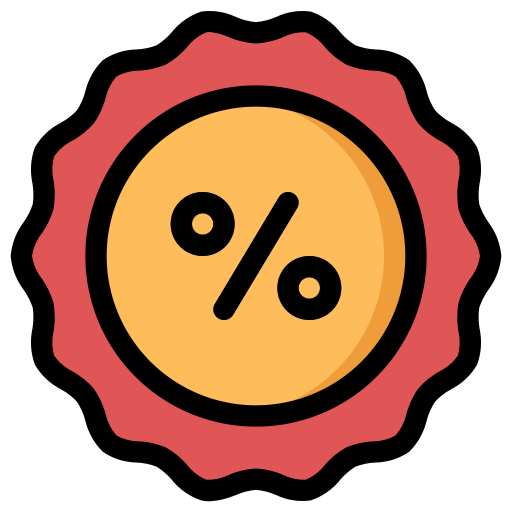 Discount Generic Outline Color icon