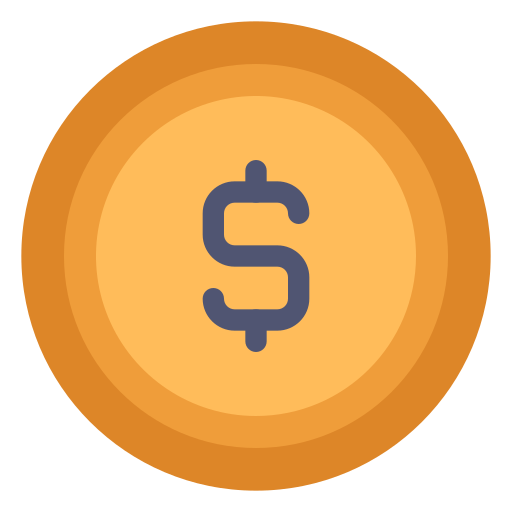 Coin Generic Flat icon